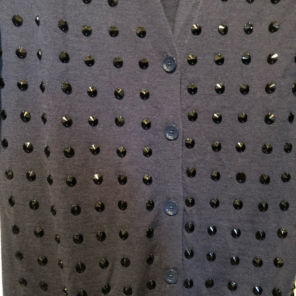 Studded J.Crew Cardigan - Picture 6 of 6
